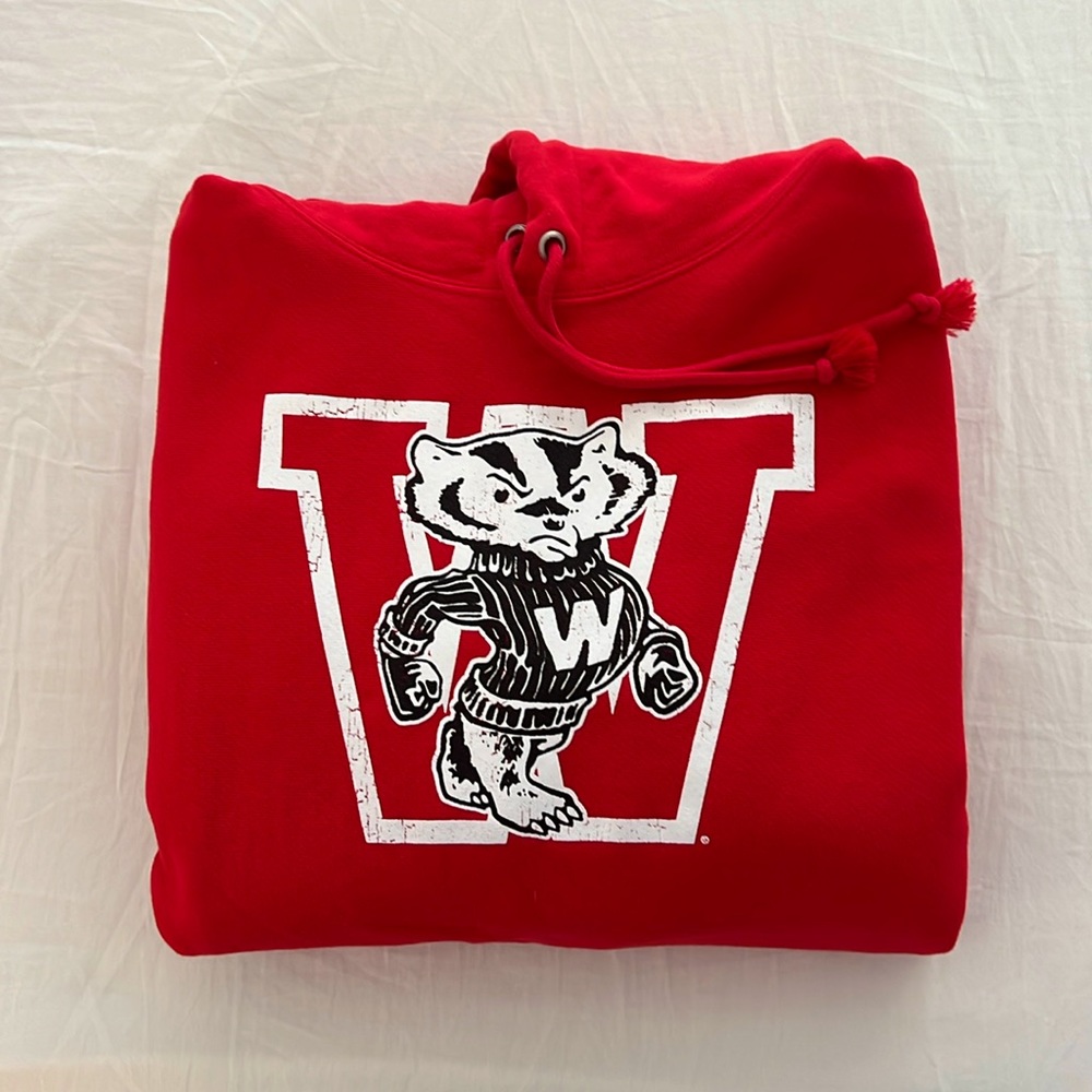 Champion Wisconsin Badgers Retro Hoodie